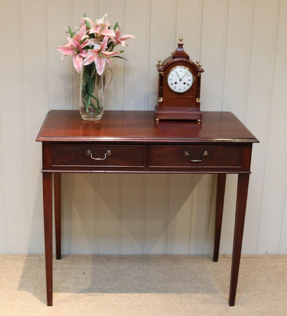 Early 19th Century Mahogany Side Table View V