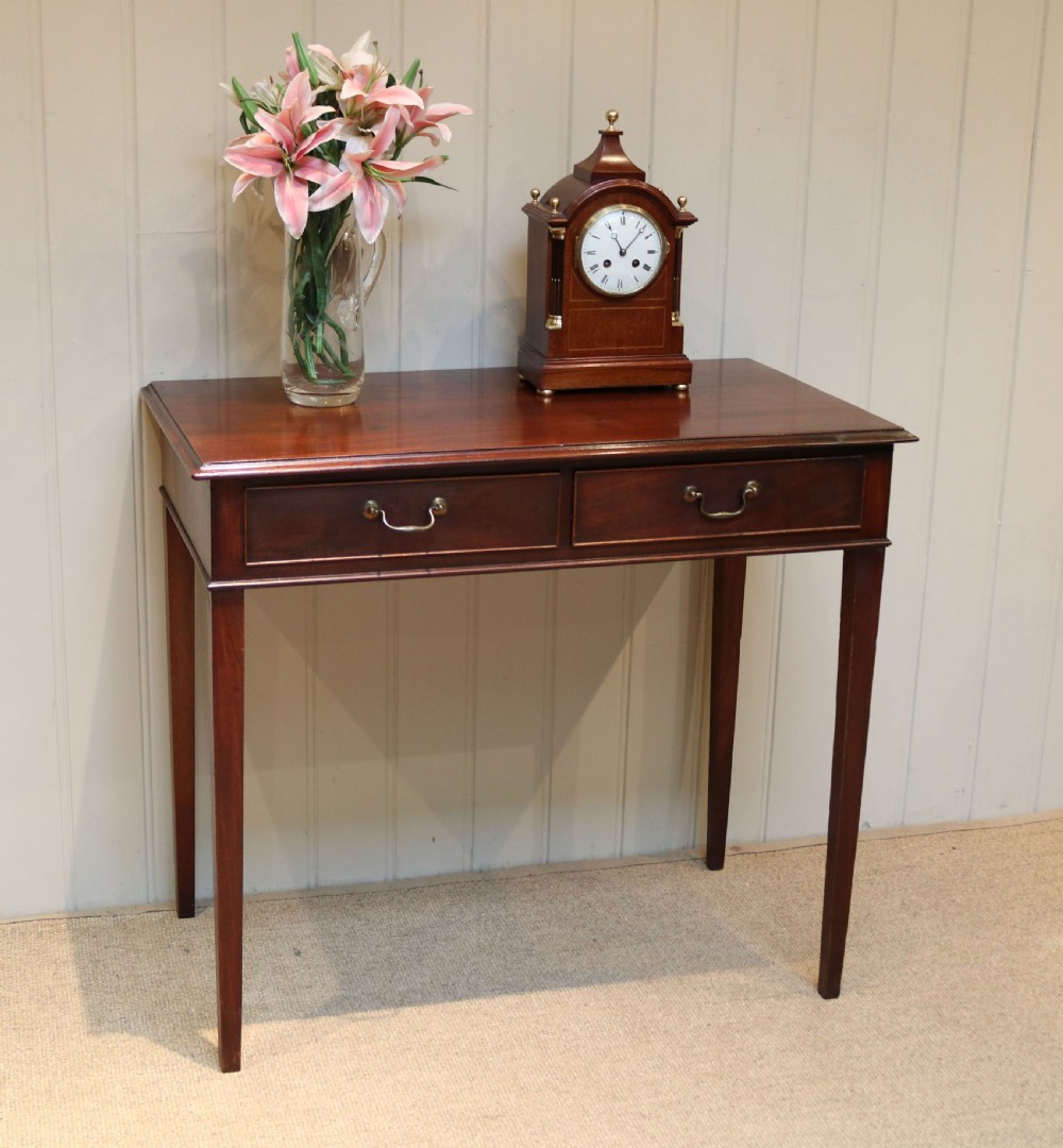 Early 19th Century Mahogany Side Table View VIII