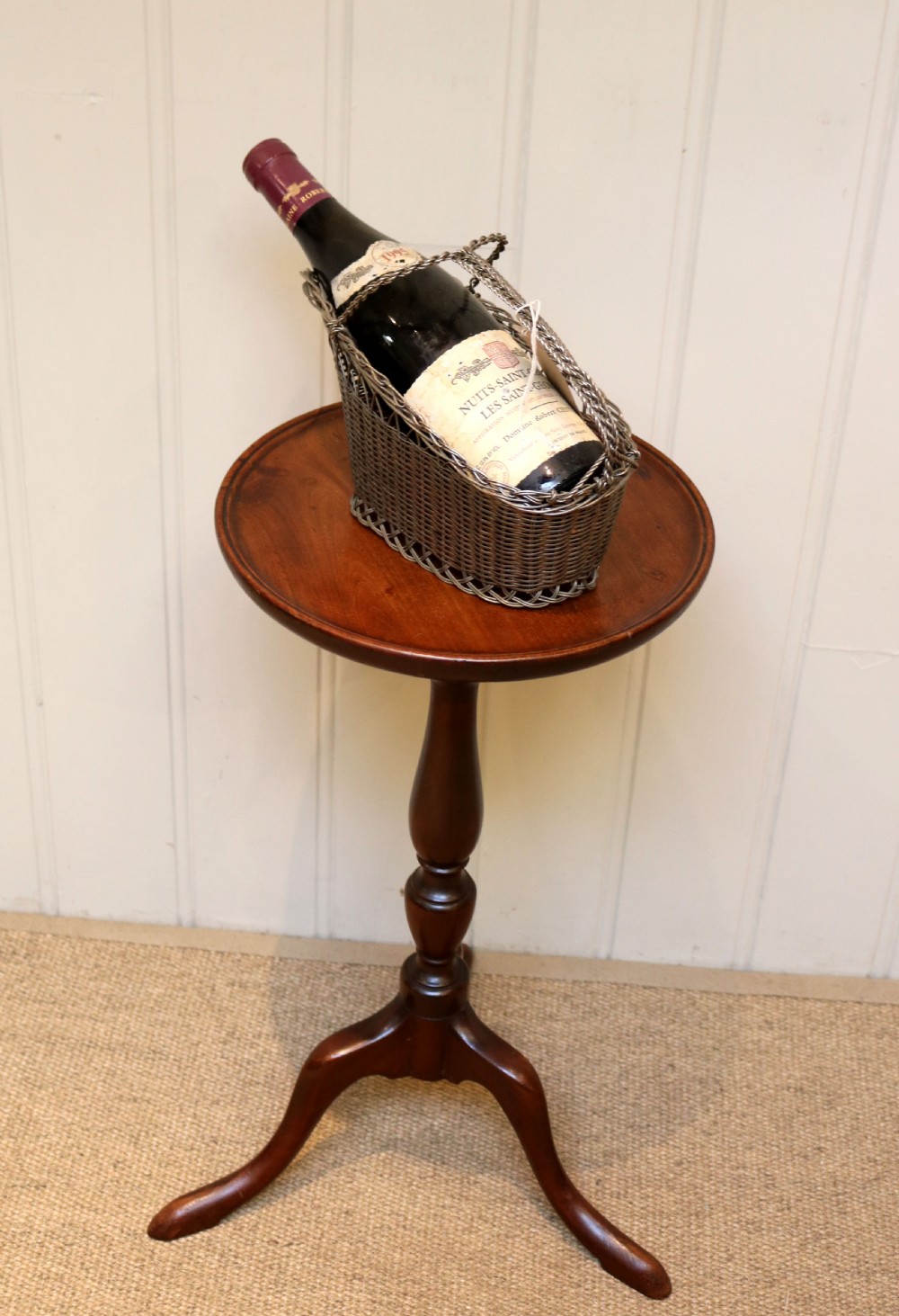 Mahogany Wine Table View VII