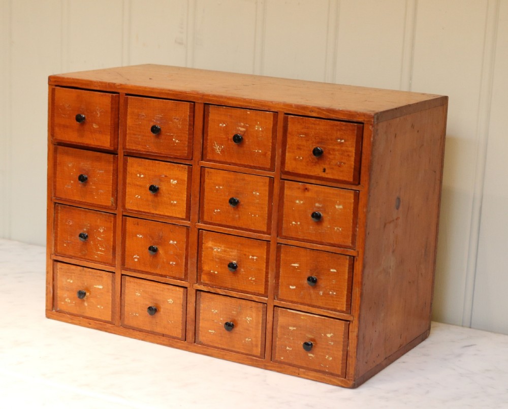 Miniature French Pine Drawers View III