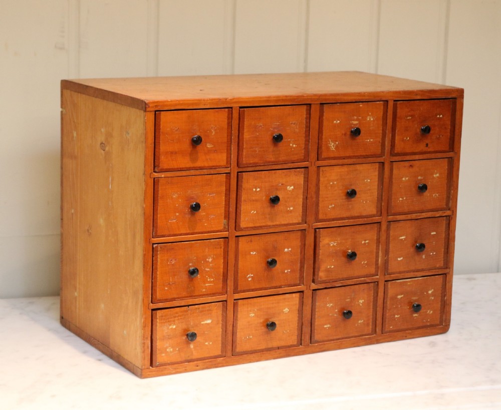 Miniature French Pine Drawers View V
