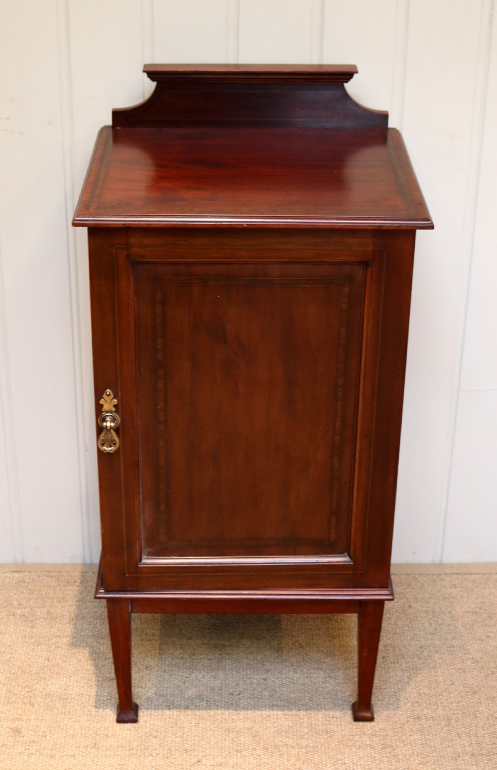 Edwardian Mahogany Bedside Cabinet View III