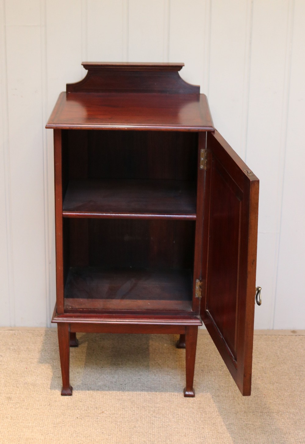 Edwardian Mahogany Bedside Cabinet View IV