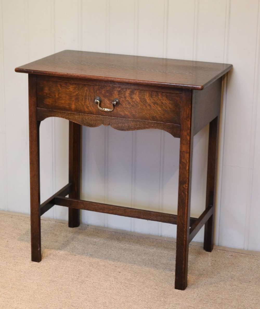 Oak Side Table View III