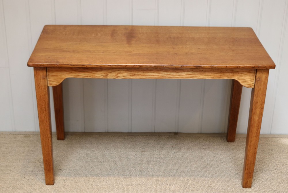 Low Oak Side Table
