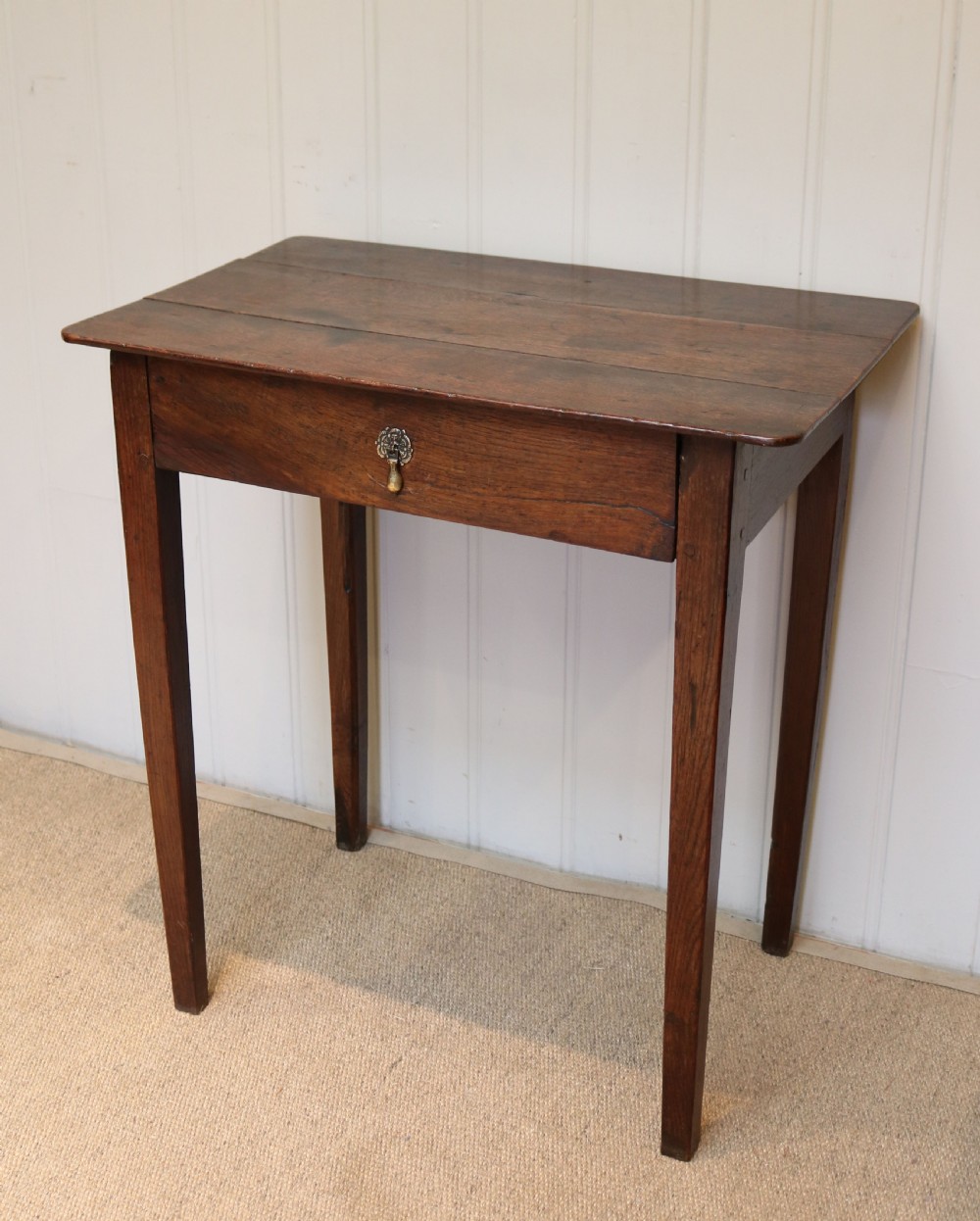 Early 19th Century French Oak Side Table View III