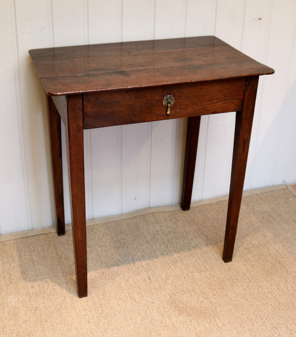 Early 19th Century French Oak Side Table View VIII