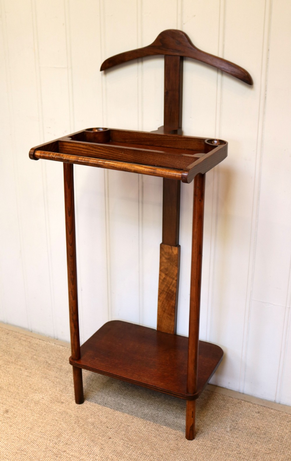 Oak Valet Stand View VI