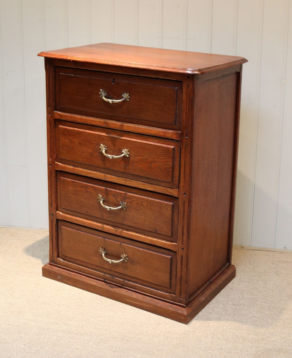 French Oak Chest Of Drawers View II