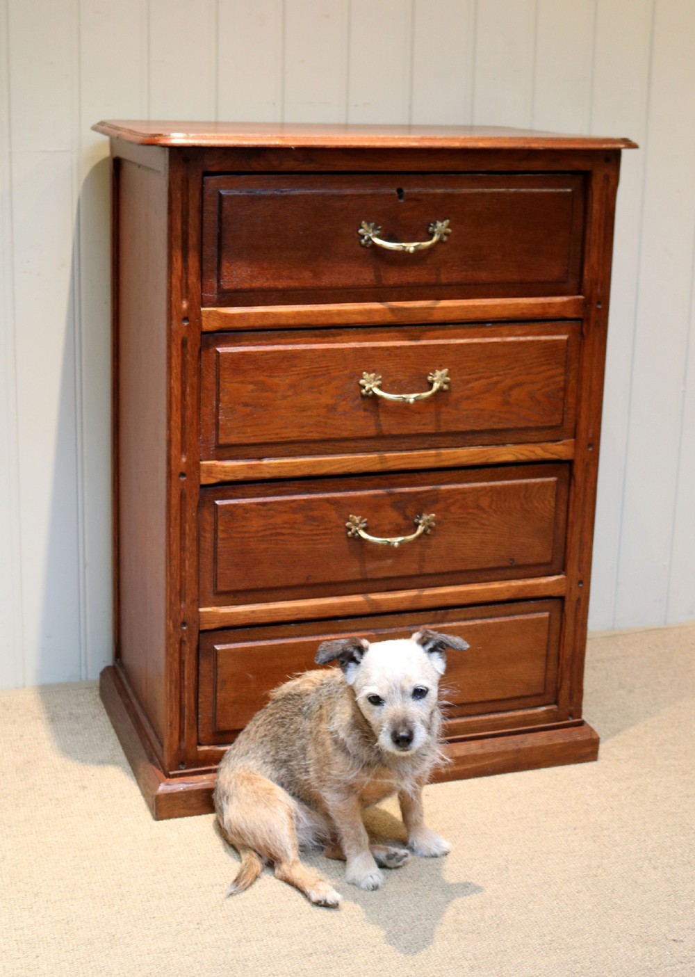 French Oak Chest Of Drawers View V