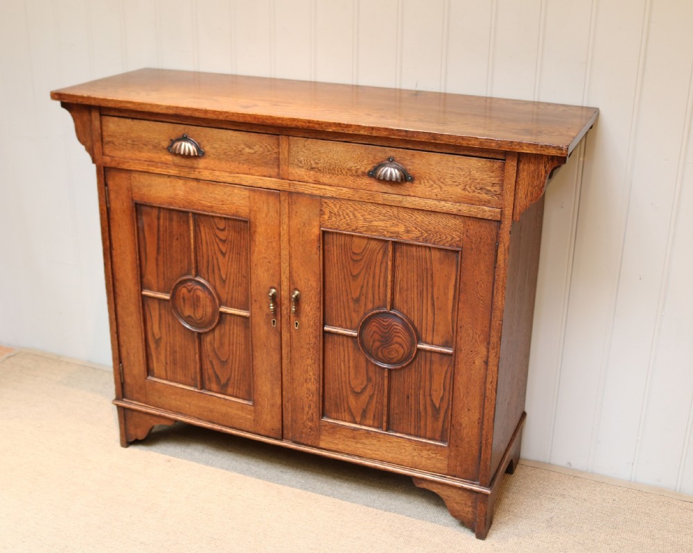 Golden Oak Sideboard View III