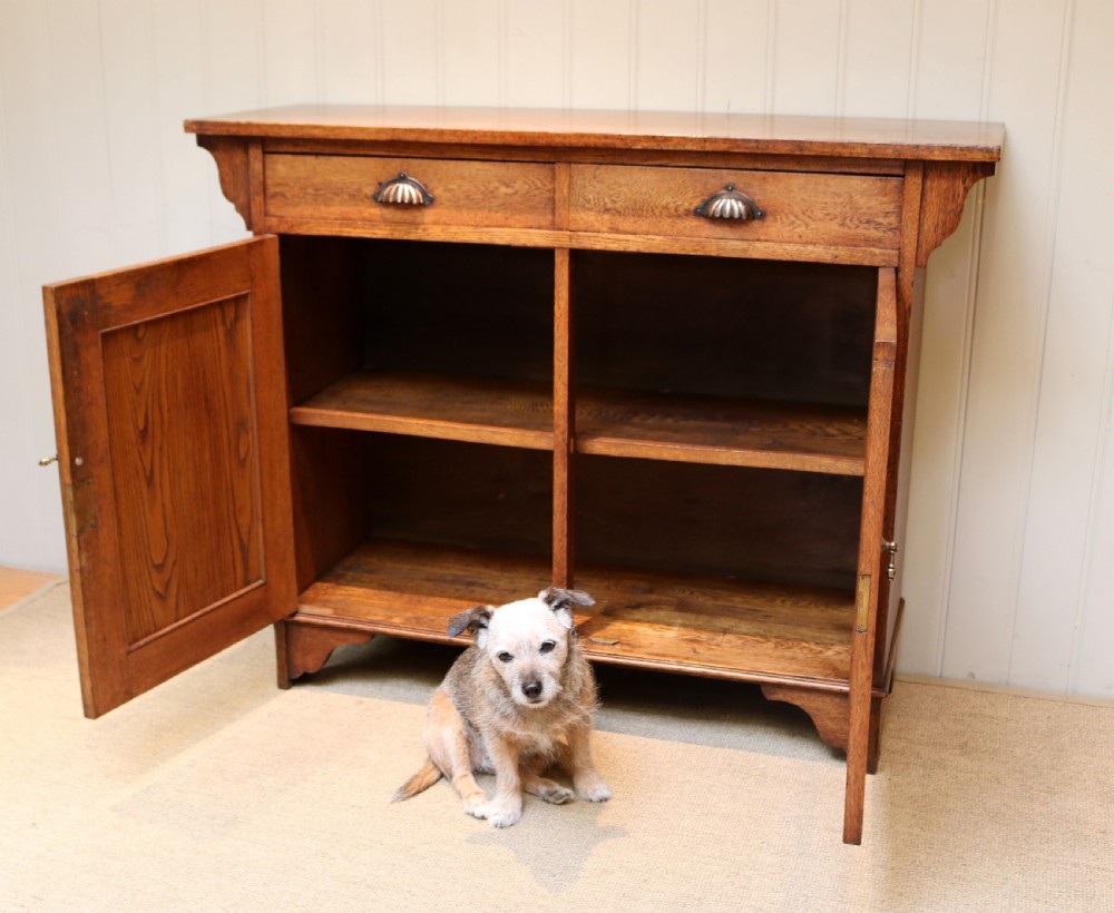 Golden Oak Sideboard View IV
