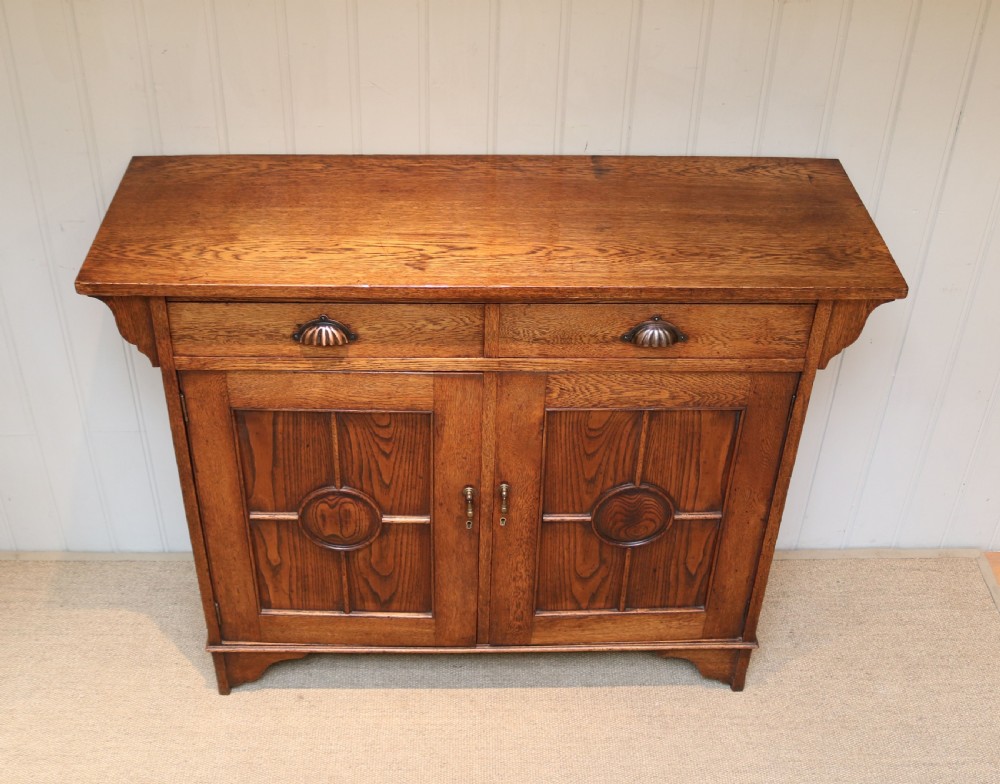 Golden Oak Sideboard View VI