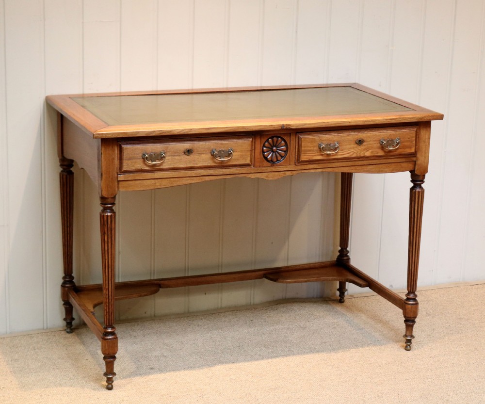 Late 19th Century Oak Writing Desk View II