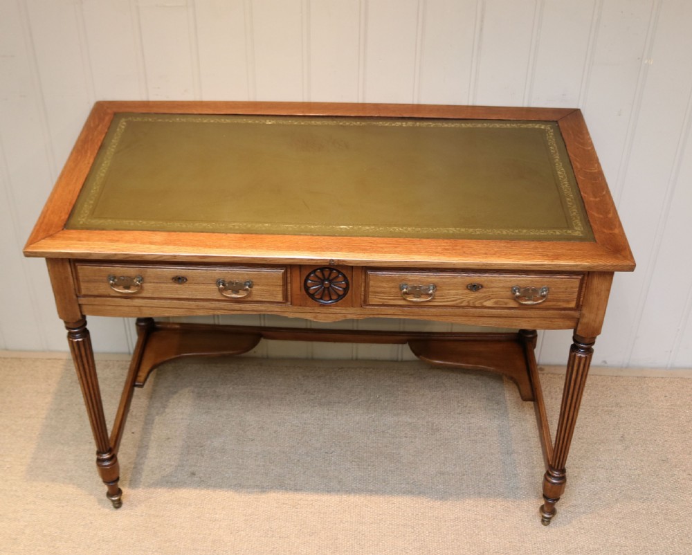 Late 19th Century Oak Writing Desk View V