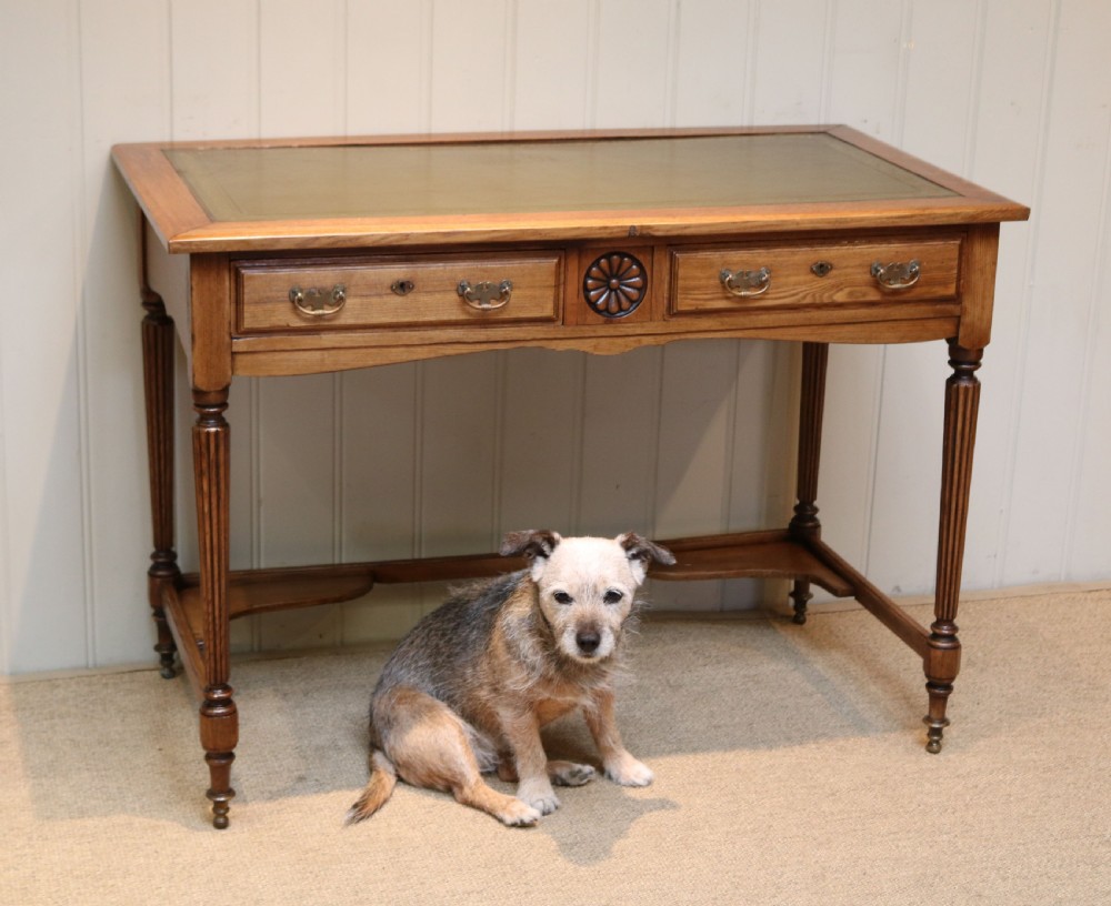 Late 19th Century Oak Writing Desk View VIII