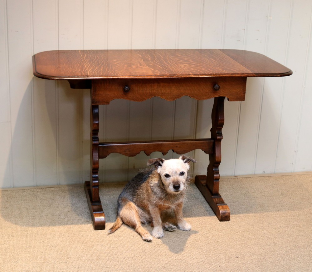 Oak Side Table View VI