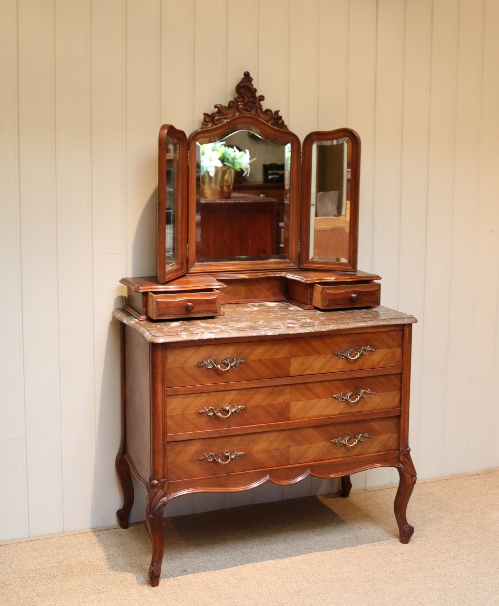 French Walnut Dressing Chest View V