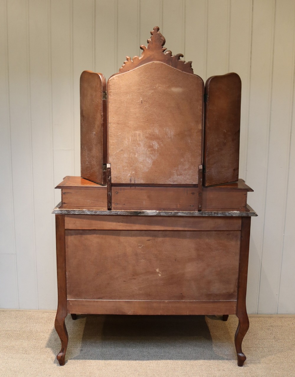 French Walnut Dressing Chest View IX