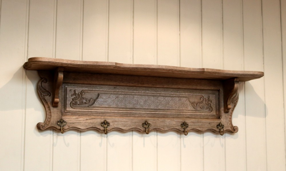 French Light Oak Shelf View III