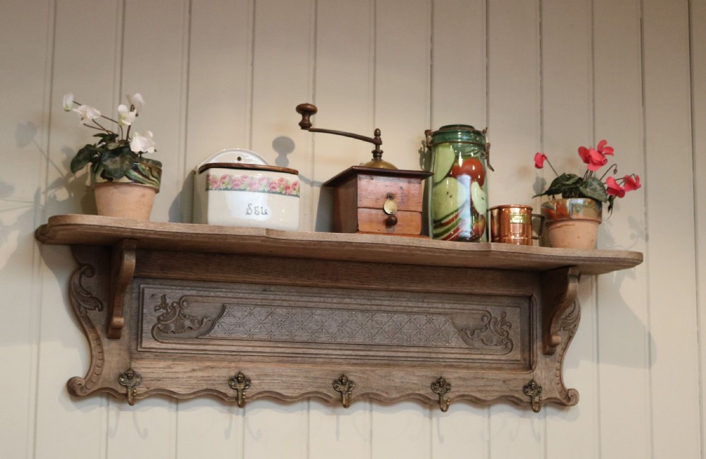 French Light Oak Shelf View IV