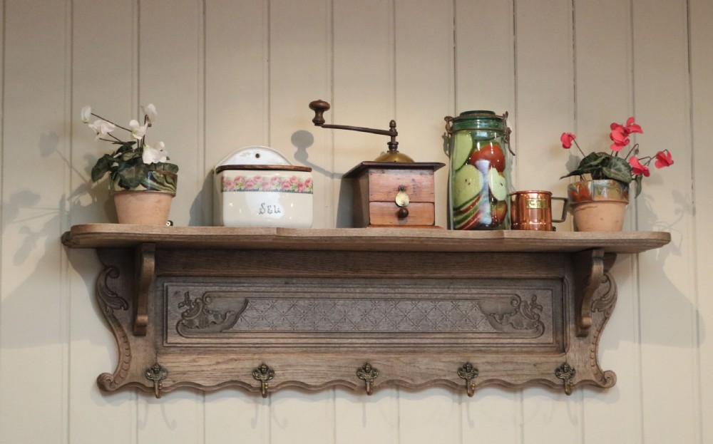 French Light Oak Shelf View VI