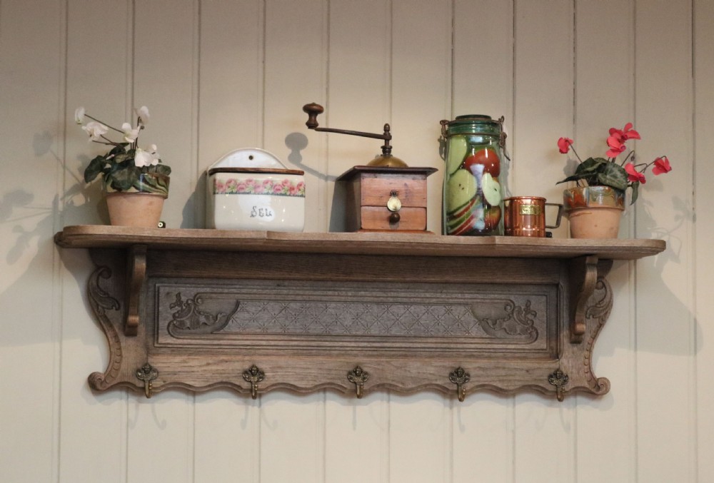 French Light Oak Shelf View VIII