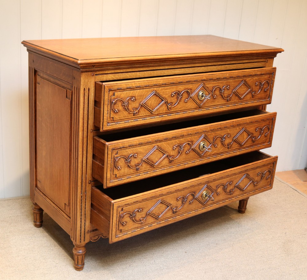 Golden Oak Chest Of Drawers View VI