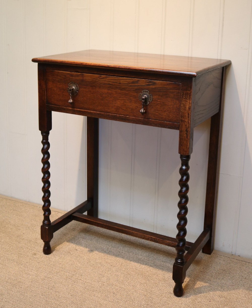 Oak Side Table View III