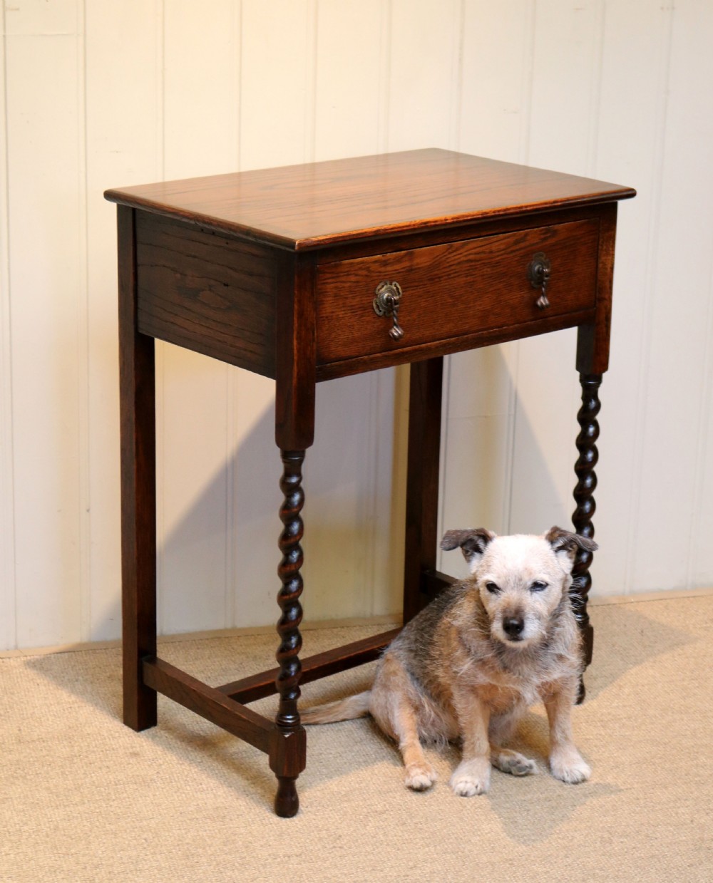 Oak Side Table View VII