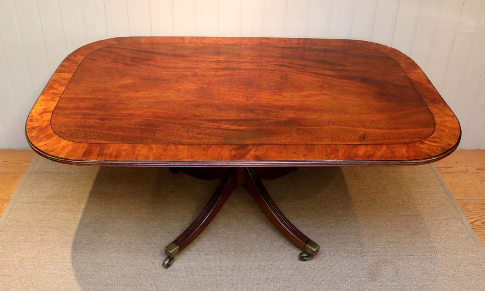 Regency Solid Mahogany Dining Table