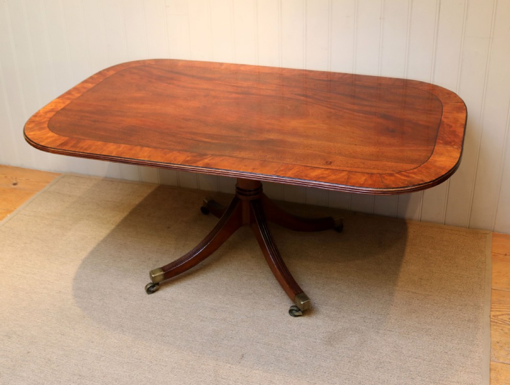 Regency Solid Mahogany Dining Table View III