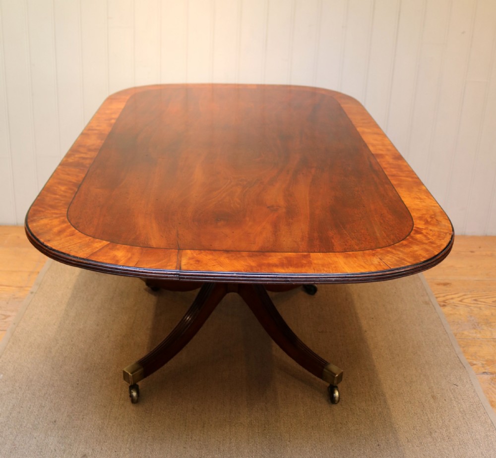 Regency Solid Mahogany Dining Table View IV