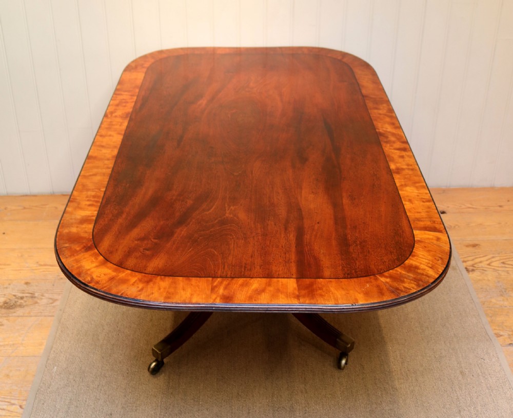 Regency Solid Mahogany Dining Table View V