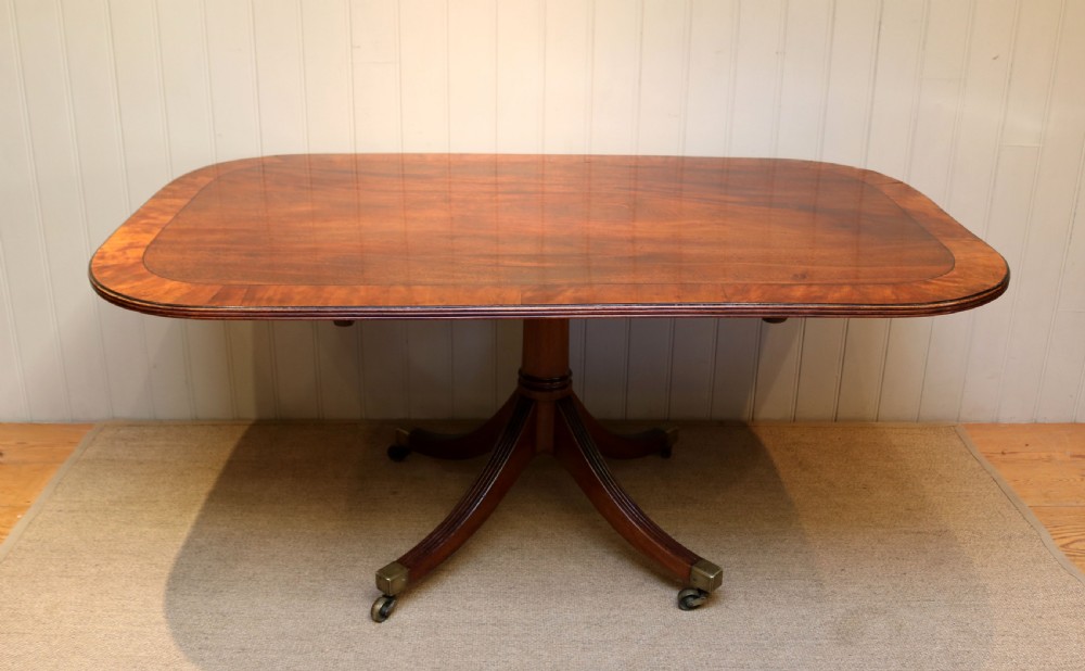 Regency Solid Mahogany Dining Table View VI