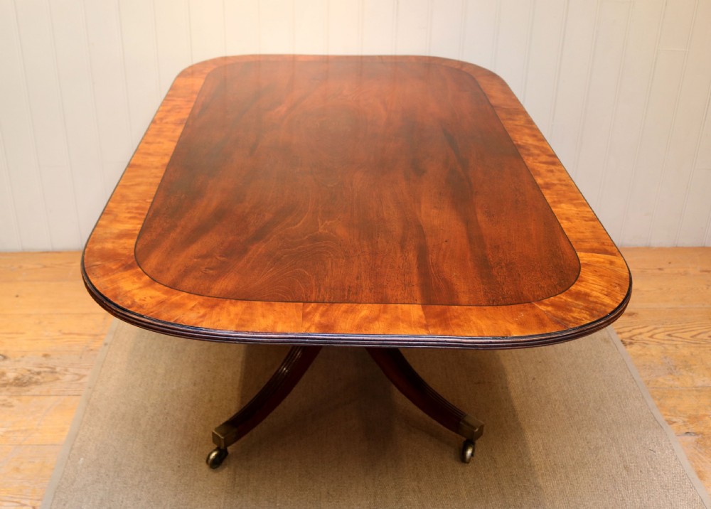 Regency Solid Mahogany Dining Table View VII