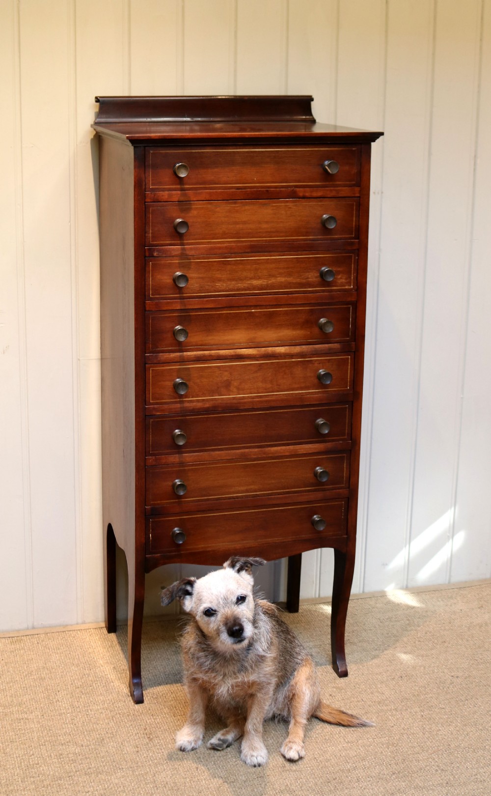 Tall Mahogany Chest Of Drawers View V