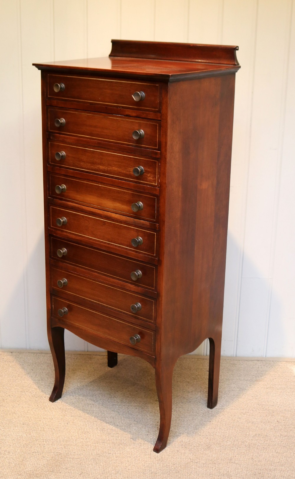 Tall Mahogany Chest Of Drawers View VIII