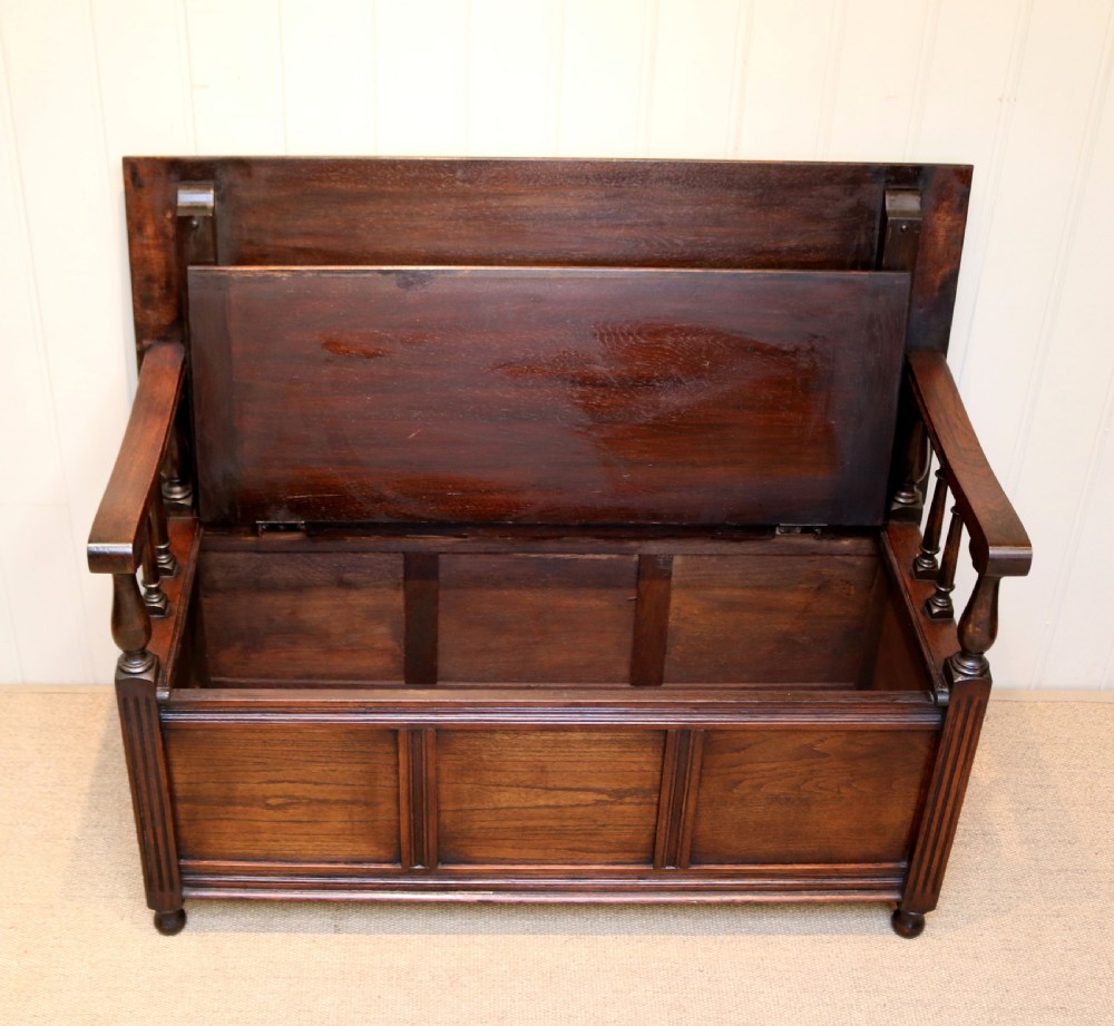 Oak Monks Bench View V