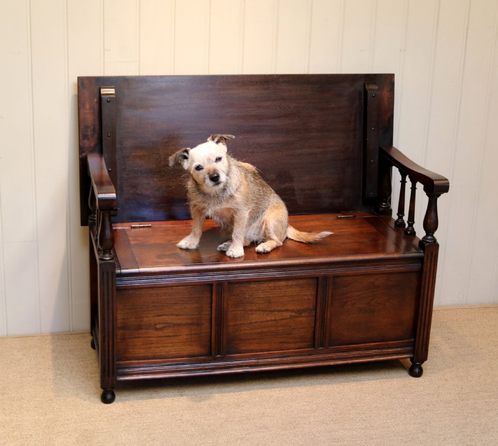 Oak Monks Bench View VI