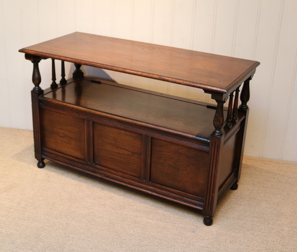 Oak Monks Bench View VIII