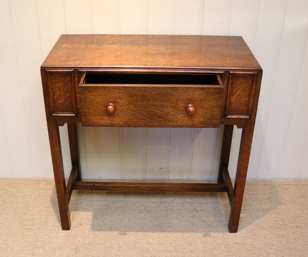 Oak Side Table View III