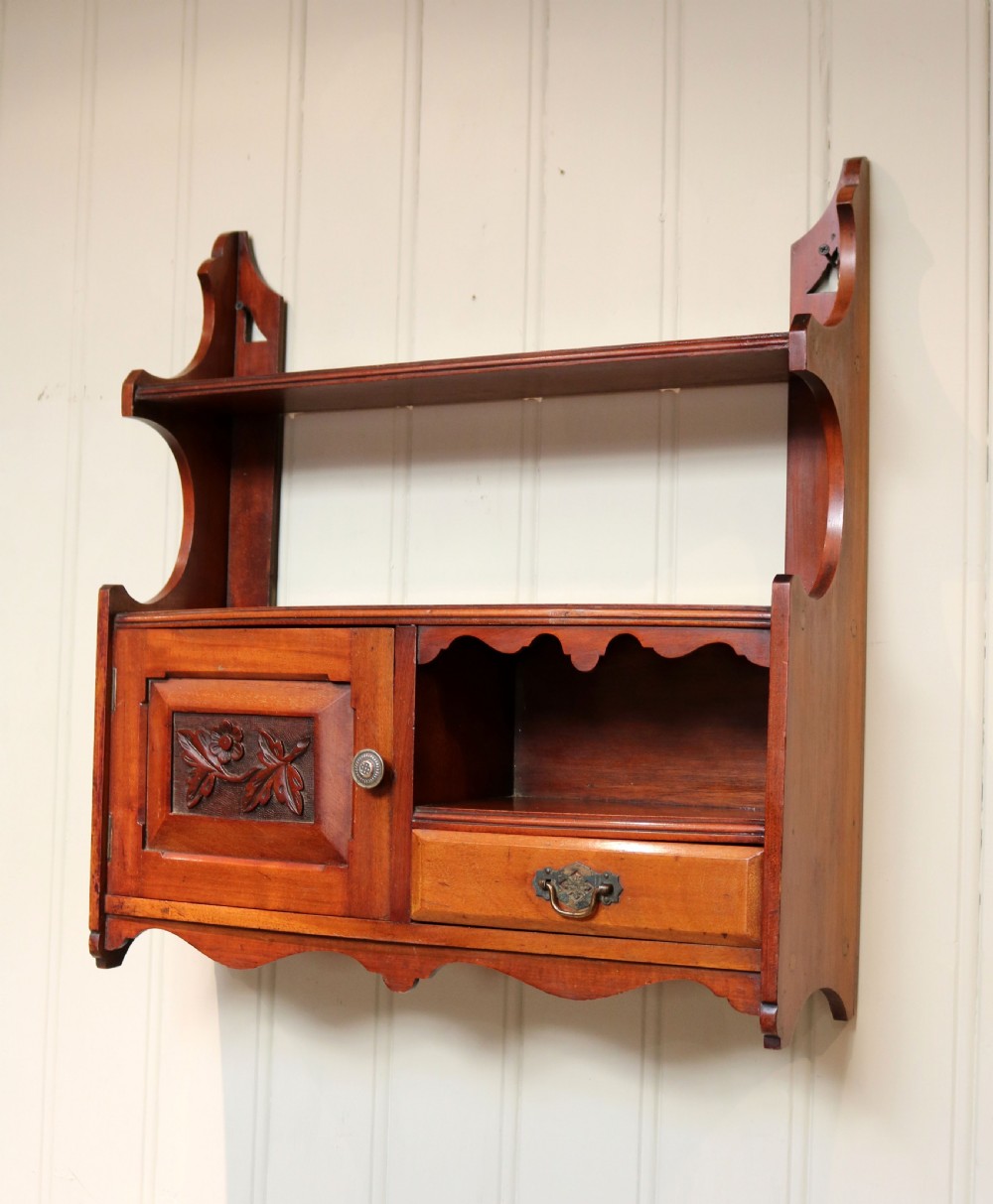 Mahogany Wall Cabinet View III