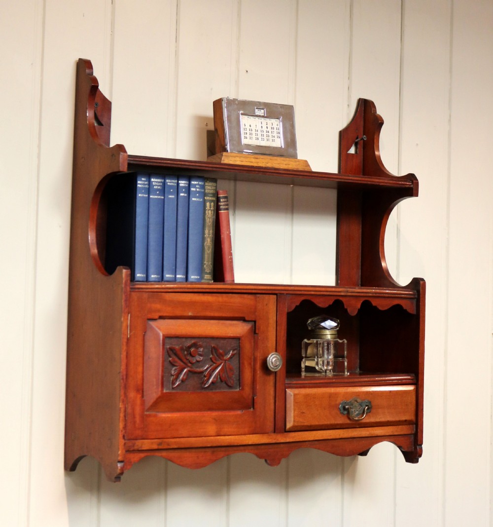 Mahogany Wall Cabinet View IV