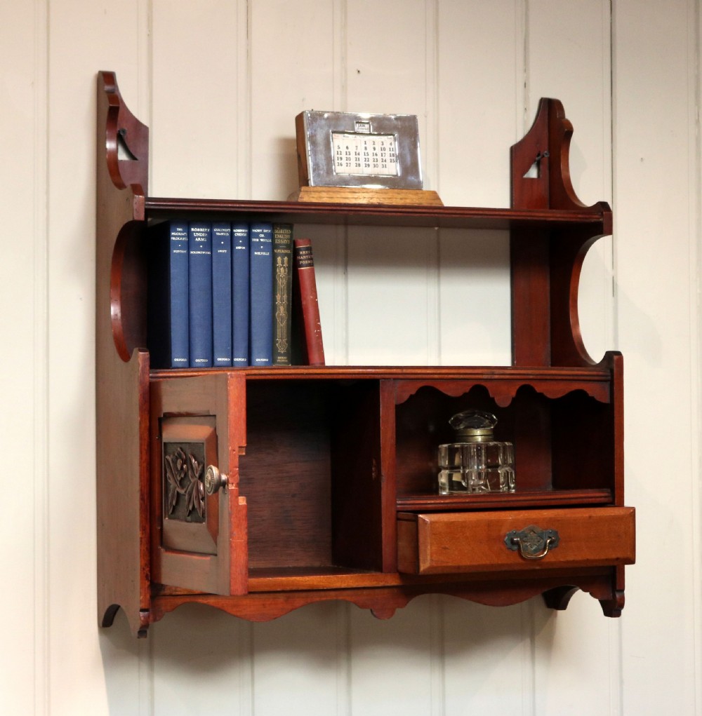 Mahogany Wall Cabinet View VII