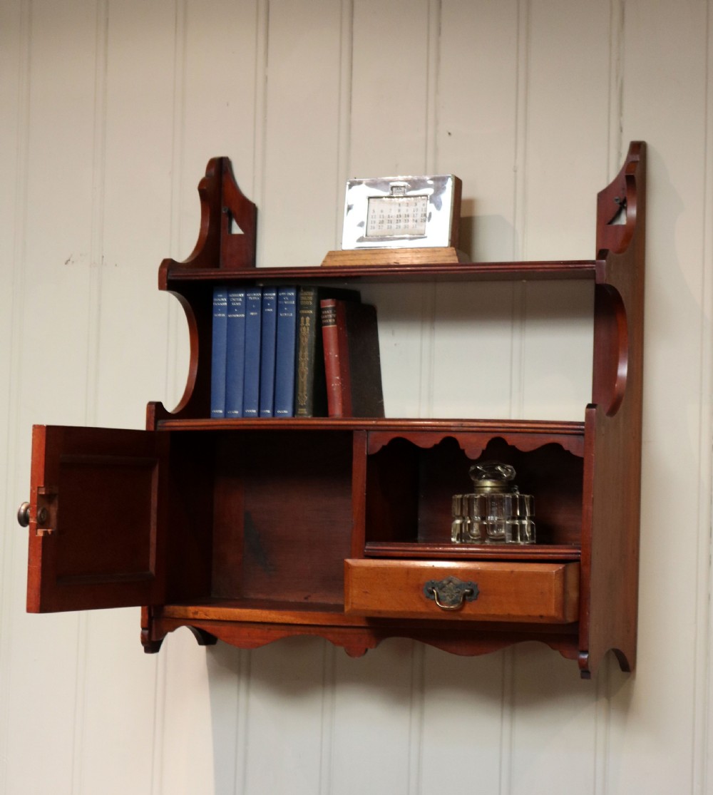 Mahogany Wall Cabinet View VIII