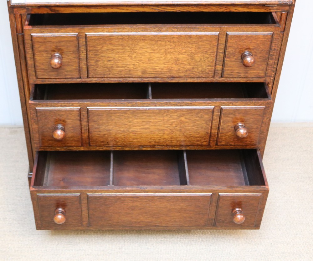 Solid Oak Bureau View V