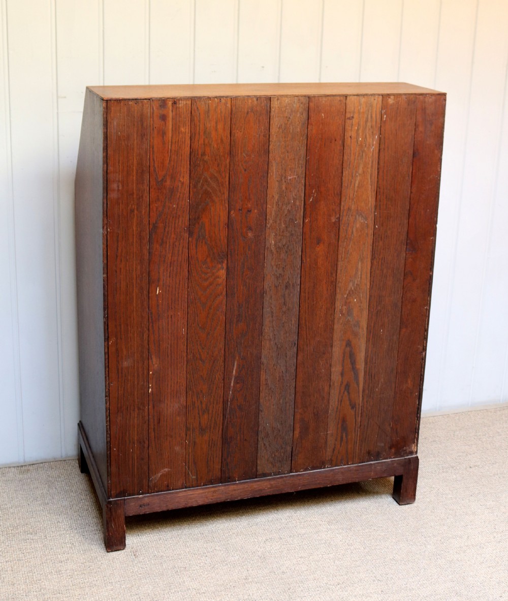 Solid Oak Bureau View VIII