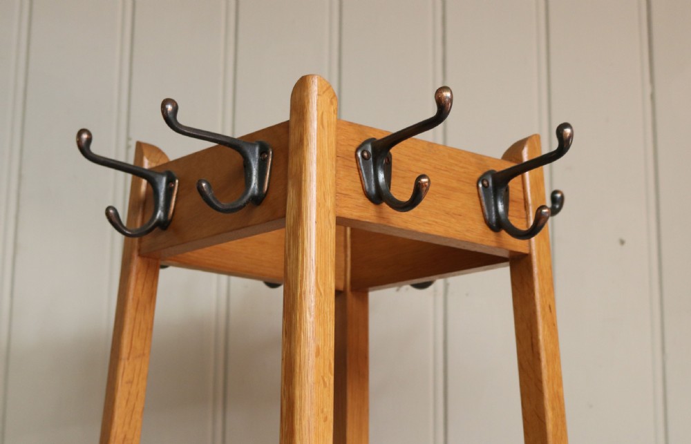 Light Oak Hat And Coat Stand View III