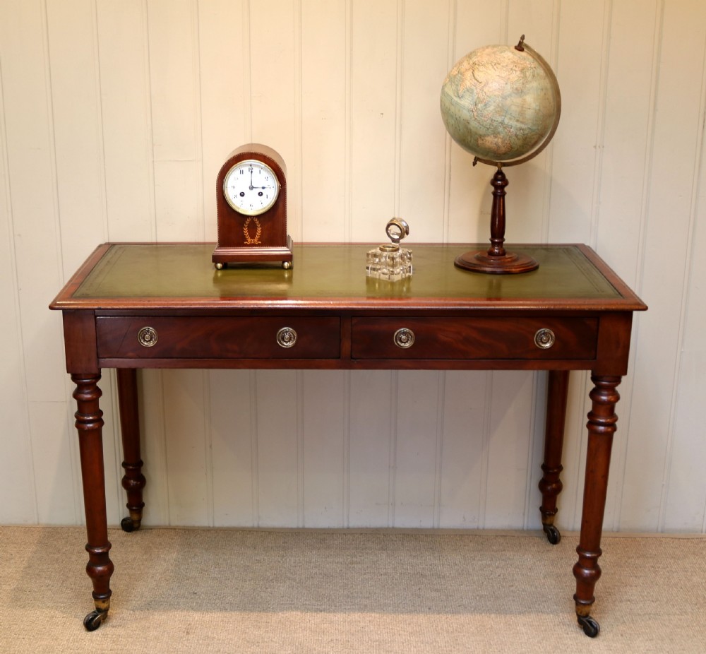 Late 19th Century Mahogany Writing Desk View II